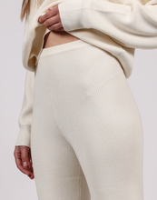 The Ribbed Knit Pants (Cream)